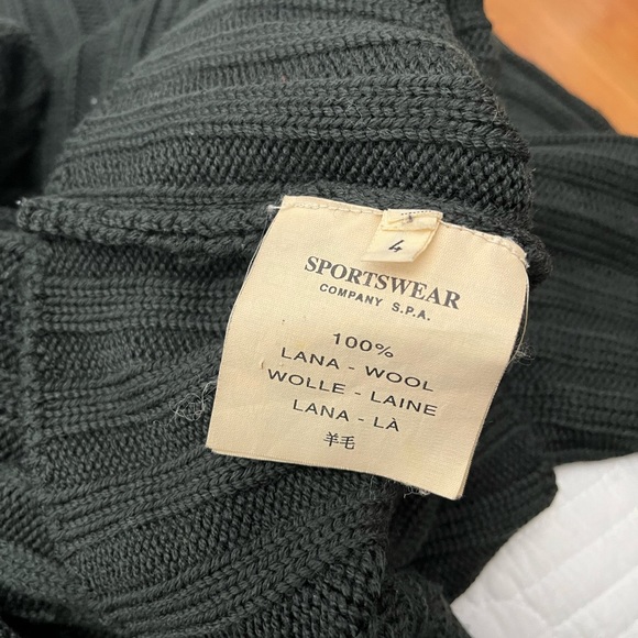 CP COMPANY 100% Wool mock neck sweater - Picture 3 of 6